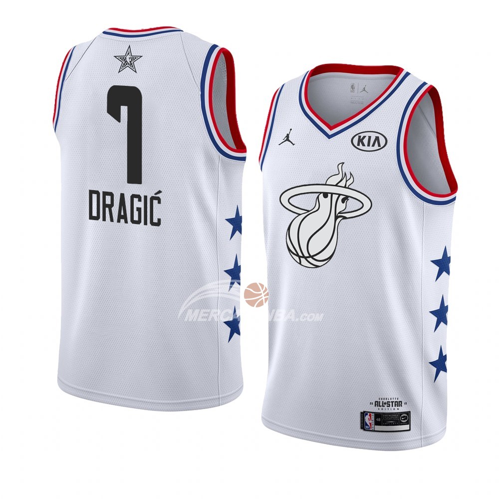 Maglia All Star 2019 Miami Heat Goran Dragic Bianco